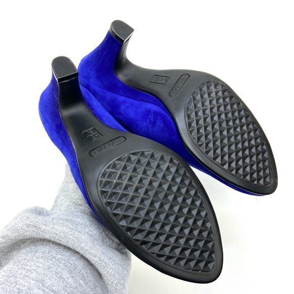 Aerosoles | Genuine Suede Blue Pumps - Picture 5 of 6